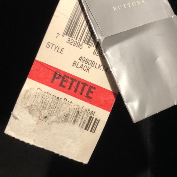 Charter Club black fur-lined coat - Picture 2 of 9